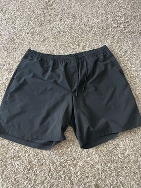 Chubbies Men's Black Athletic Drawstring Shorts